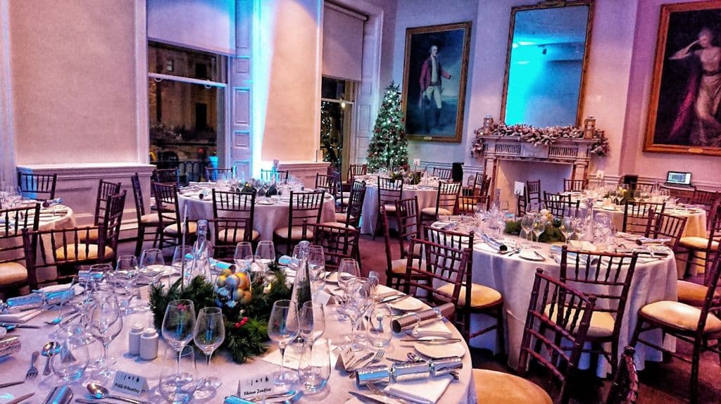 Corporate Festivities at 41 Portland Place: A Christmas to Remember