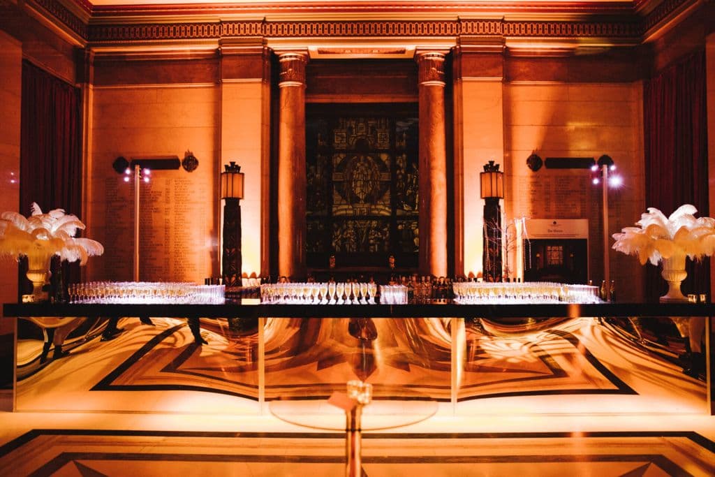 Unveiling the Extravagance of a Corporate Christmas Celebration at The Grand Temple, Freemasons’ Hall