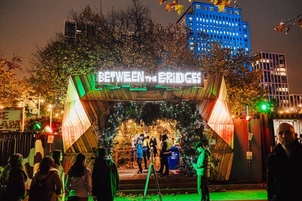 A Spectacular Christmas Celebration at Between the Bridges, London