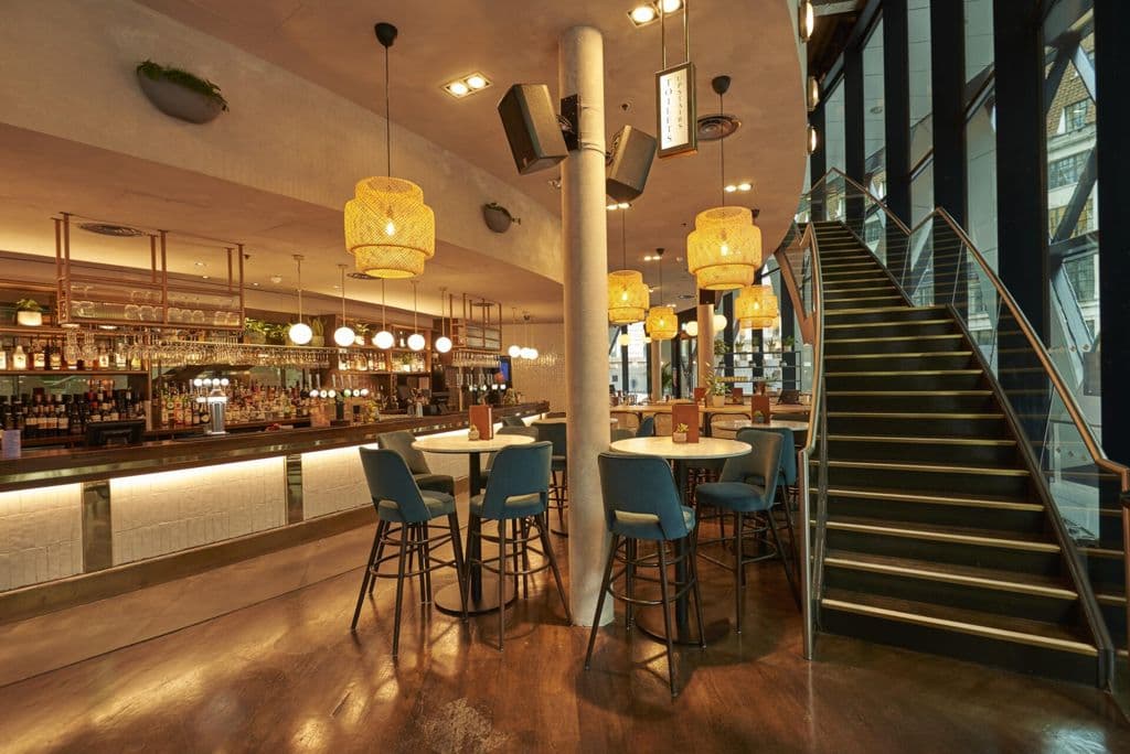 A Memorable Christmas Party at The Sterling Bar in The Gherkin