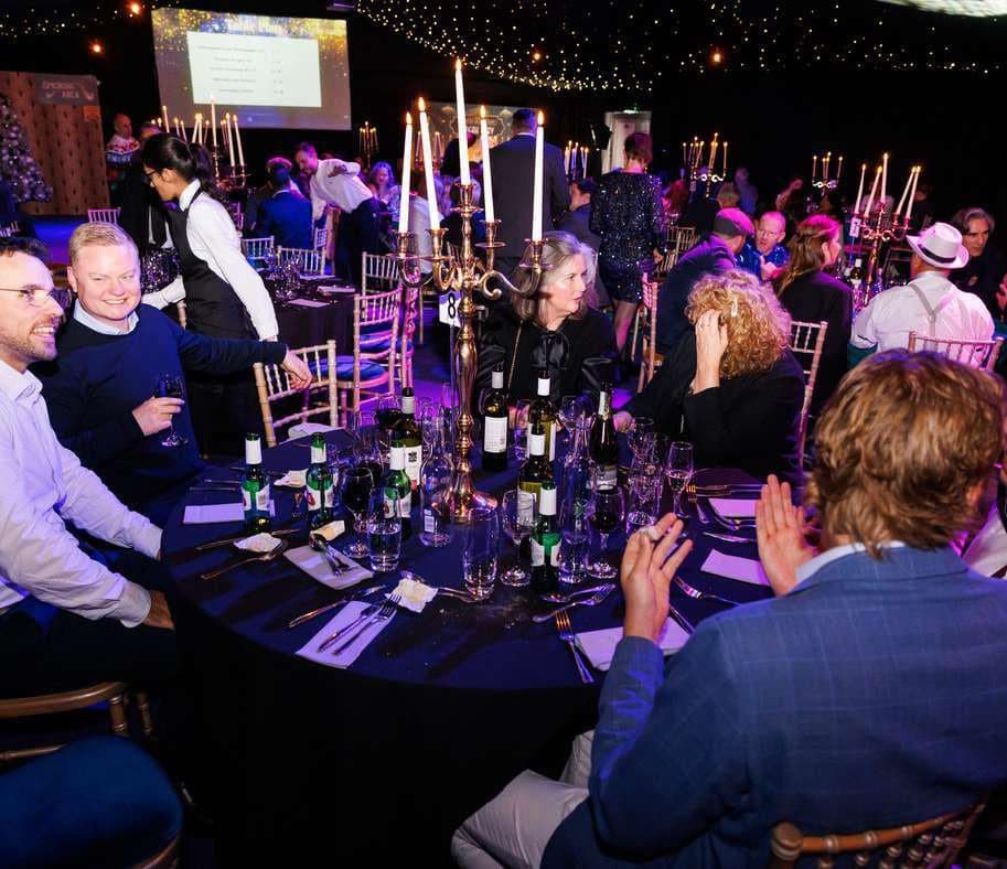 The Lodge at Fountain Room Christmas Party London – exclusive hire, photo 2
