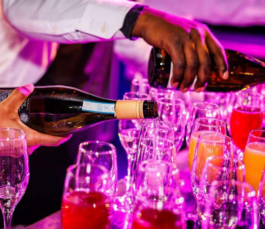 The Lodge at Fountain Room Christmas Party London – exclusive hire, photo 3