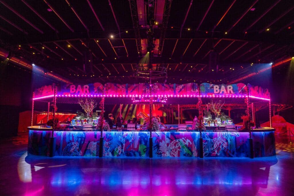 Urban Funfair at Magazine London Christmas Party – exclusive hire, photo 2