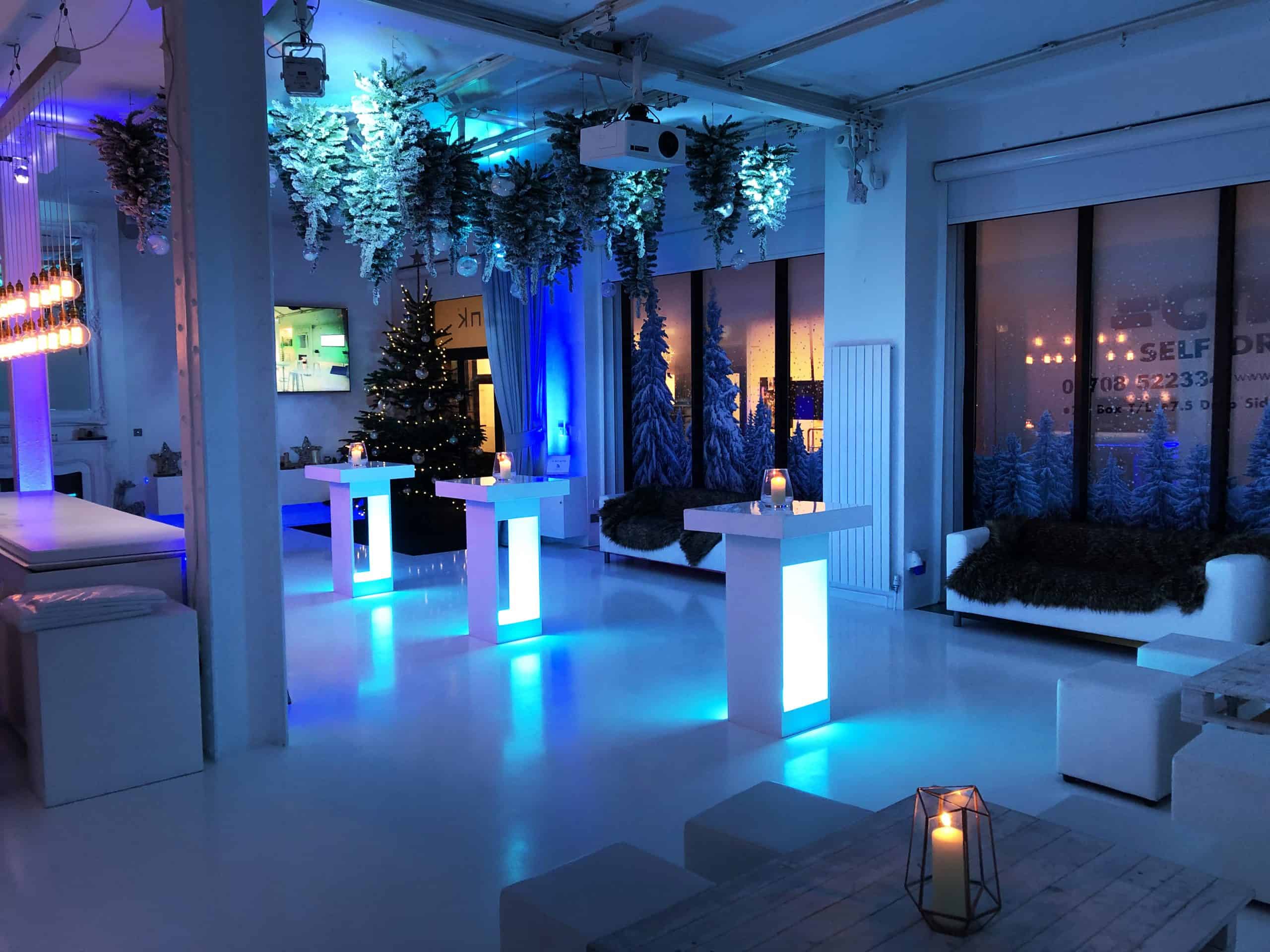 Ice Tank Christmas Party London Exclusive Xmas Office