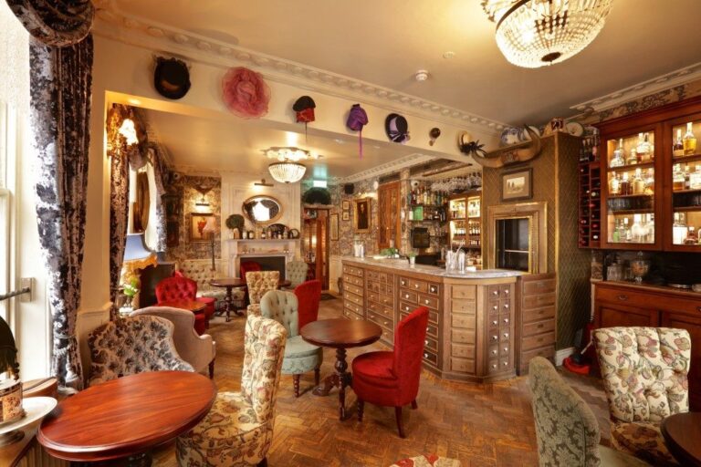 Mr Foggs Gin Parlour London Christmas Party Venue