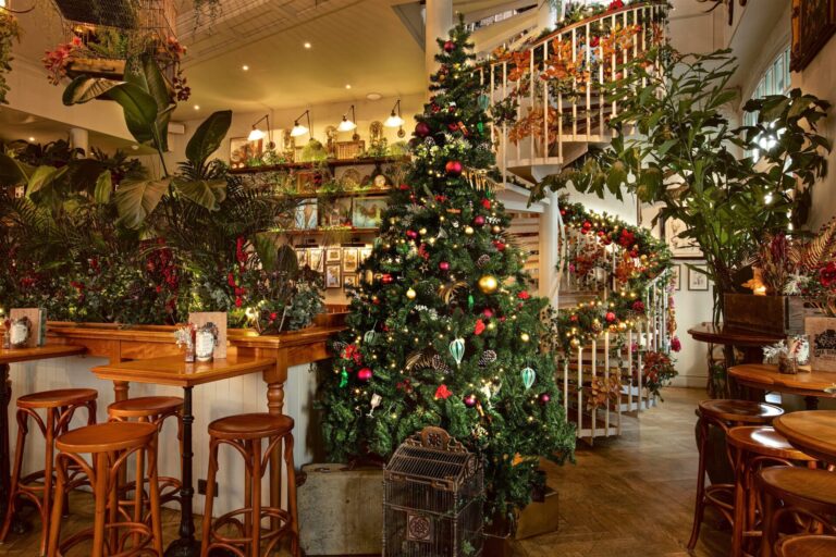 Mr Foggs House of Botanicals London Christmas Party Venue