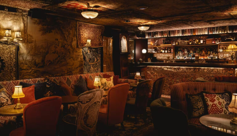 Mr Foggs Textiles Room London Christmas Party venue