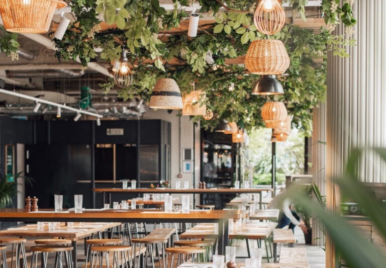 Pergola on the Wharf London Christmas Party Venue