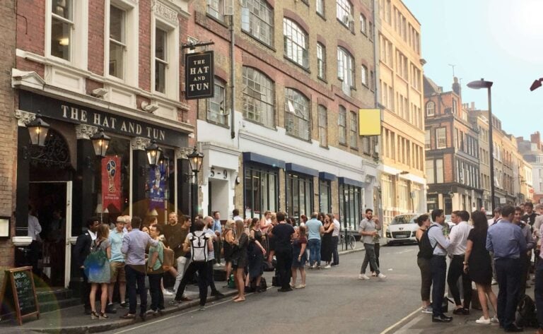 The Hat and Tun London Christmas Party Venue