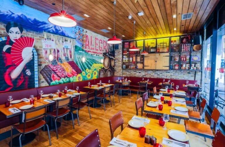 Fiesta Room at Camino Monument London Christmas Party