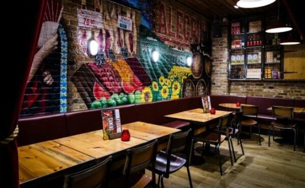 Fiesta Room at Camino Monument London Christmas Party