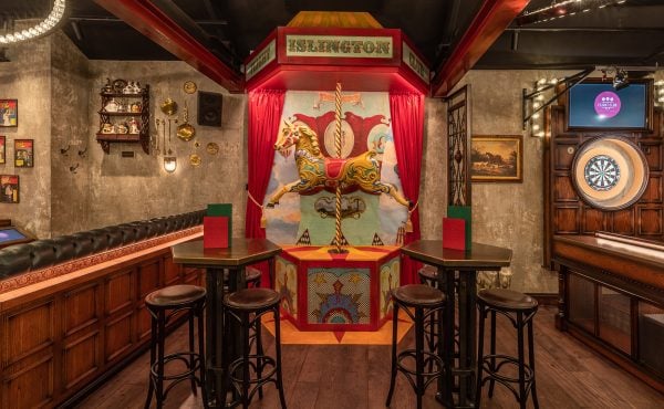 Flight Club Islington Christmas Party Venue