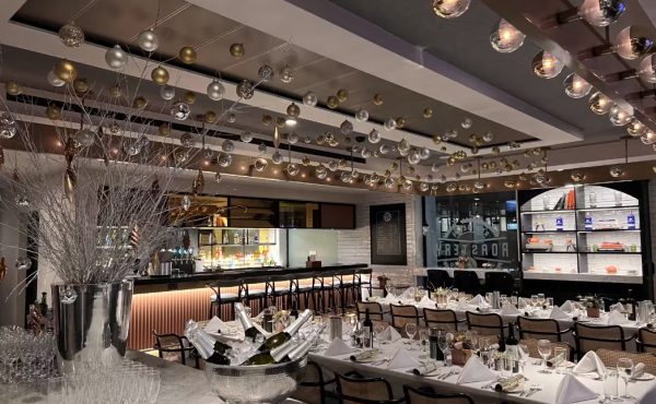 Globe Bar at Clayton Hotel London Christmas Party