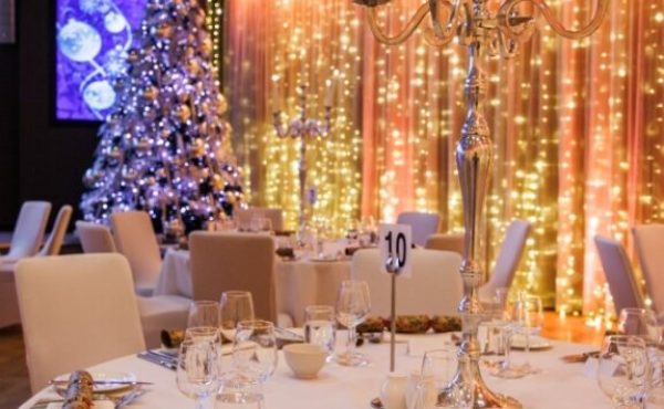 Great Hall One Moorgate Place Seated Christmas Party London