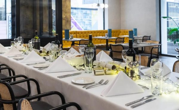 Grill Restaurant at Clayton Hotel London Christmas Party