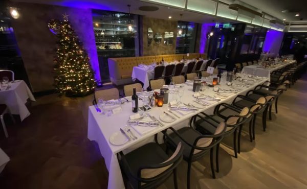 Grill Restaurant at Clayton Hotel London Christmas Party