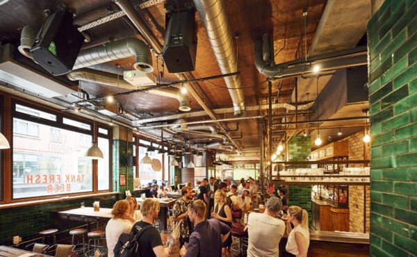 Long Arm Pub and Brewery London Christmas Party Venue