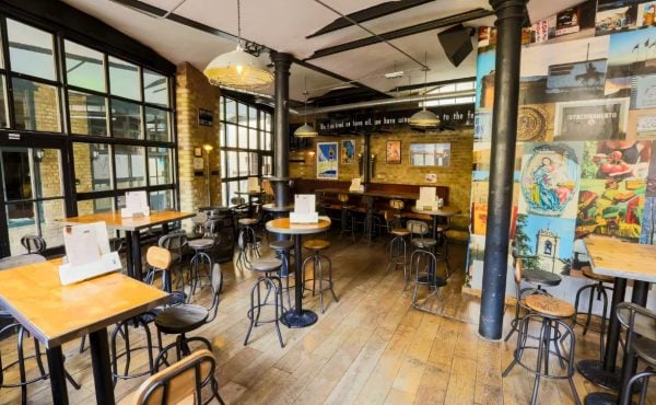 Home 120 Lounge Camino Kings Cross London Christmas Party