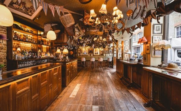 Mr Fogg's Hat Tavern and Gin Club London Christmas Party Venue