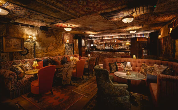 Mr Foggs Textiles Room London Christmas Party venue