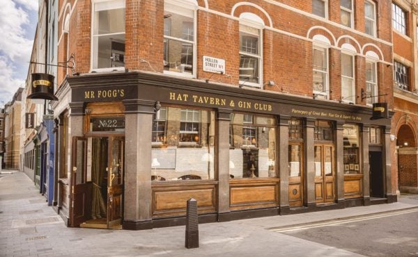 Mr Fogg's Hat Tavern and Gin Club London Christmas Party Venue