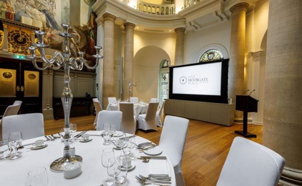 Main Reception One Moorgate Place London Christmas Party