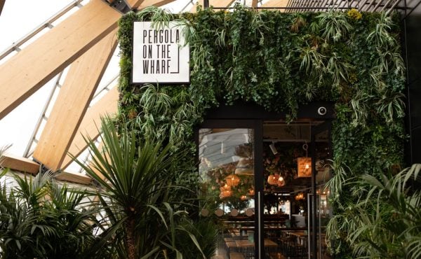 Pergola on the Wharf London Christmas Party Venue