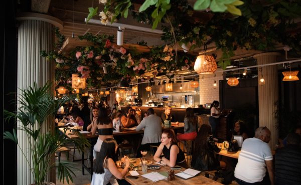 Pergola on the Wharf London Christmas Party Venue