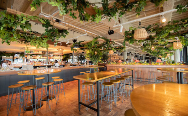Pergola on the Wharf London Christmas Party Venue