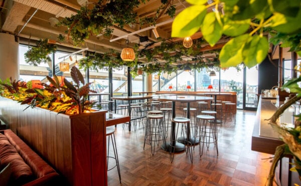 Pergola on the Wharf London Christmas Party Venue