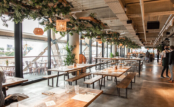 Pergola on the Wharf London Christmas Party Venue