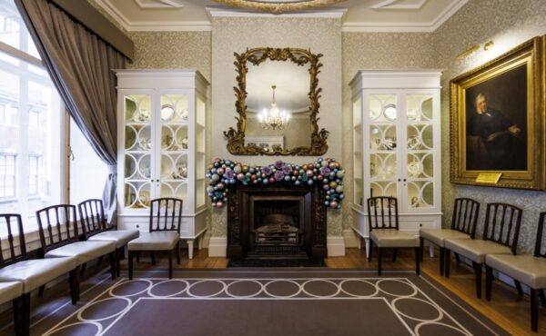 Small Reception Room One Moorgate Place London Christmas Party
